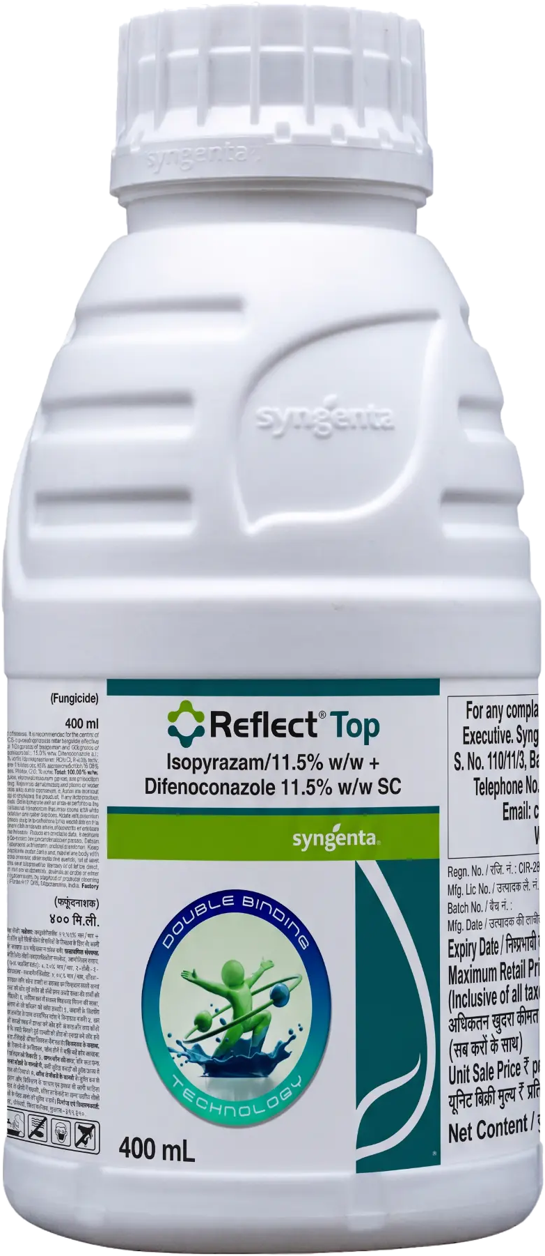 Reflect Top 400 mL fungicide bottle